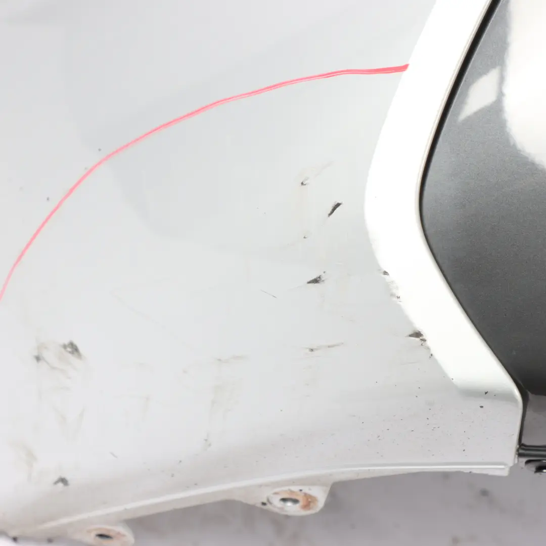  Bumper Rear BMW F20 F21 LCI M Sport Trim Panel Glacier Silver - A83 - SKU 8064151-GSB - Part number 8064151