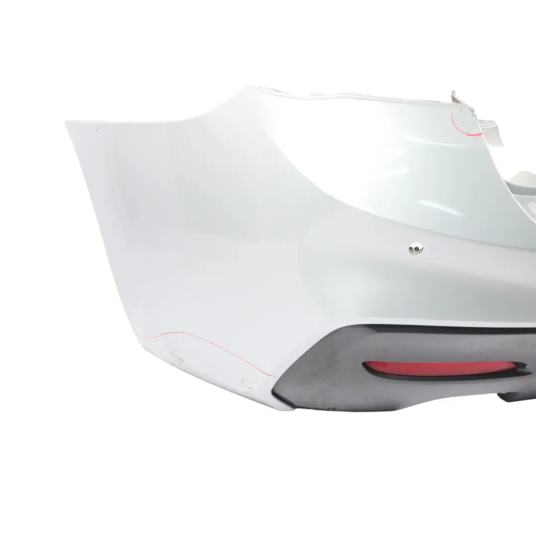 Bumper Rear BMW F20 F21 LCI M Sport Trim Panel Glacier Silver - A83 to with Part number 8064151 Bumper Rear BMW F20 F21 LCI M Sport Trim Panel Glacier Silver - A83 - SKU 8064151-GSB - Part number 8064151