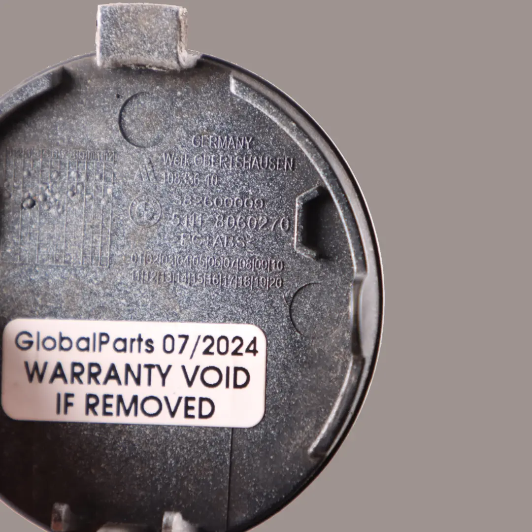 Front Bumper Flap Towing Eye Cover Alpine White - 300 to BMW F20 F21 LCI M Sport with Part number 8064578 BMW F20 F21 LCI M Sport Front Bumper Flap Towing Eye Cover Alpine White - 300 - SKU 8064578-AW - Part number 8064578