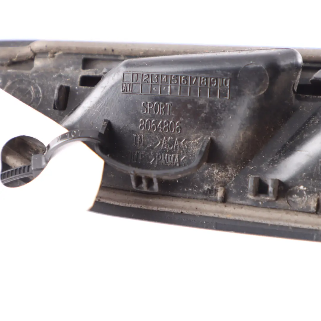 Side Panel Fender Finisher Front Right O/S Sophisto Grey A90 to BMW X3 G01 M Sport with Part number 8064806 BMW X3 G01 M Sport Side Panel Fender Finisher Front Right O/S Sophisto Grey A90 - SKU 8064806-SOP - Part number 8064806