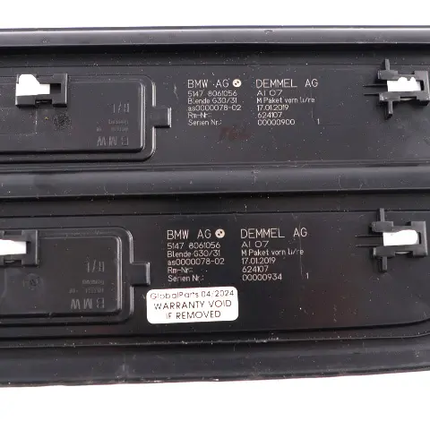 BMW G30 G31 M Sport Entrance Cover Trim Sill Panel Illuminated Set Kit - SKU 8064906 - Part number 8064906