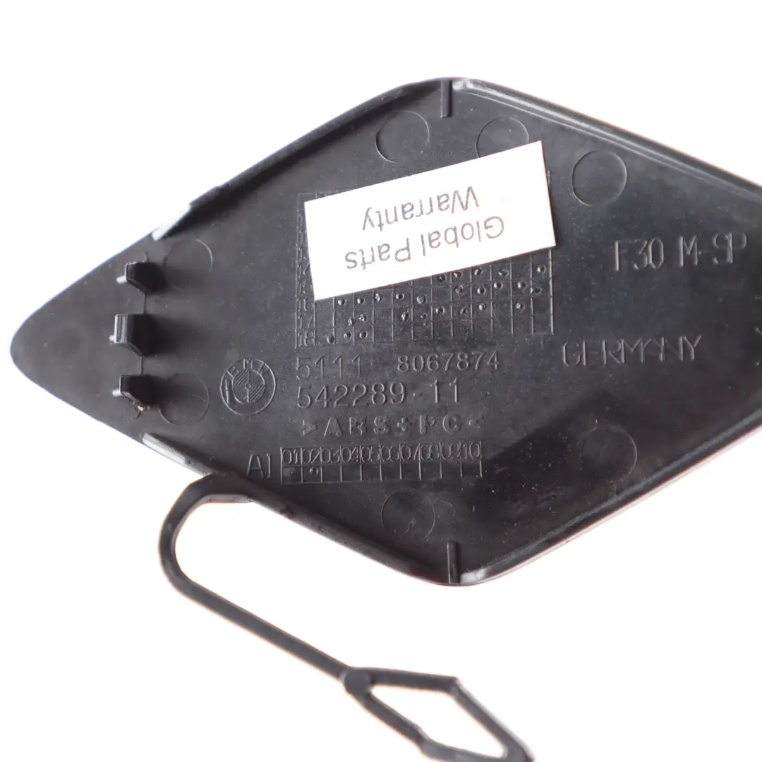 BMW 3 F30 F31 M Sport Flap Towing Eye Front Bumper Mineral Grey B39 - SKU 8067961-MG - Part number 8067961