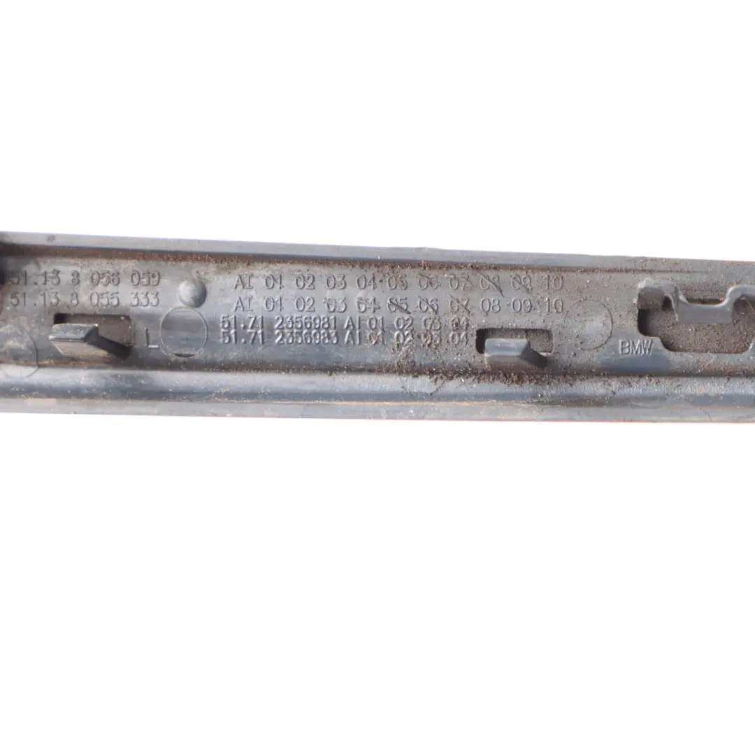 Side Exterior Left N/S Moulding Fender Trim to BMW F83 M4 Competition with Part number 8068585 BMW F83 M4 Competition Side Exterior Left N/S Moulding Fender Trim - SKU 8068585-1 - Part number 8068585
