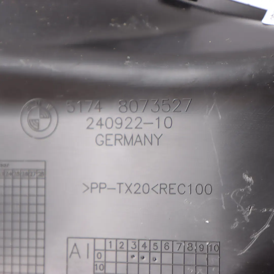 BMW M2 F87 LCI Brake Air Duct Intake Left N/S Front - SKU 8073527 - Part number 8073527