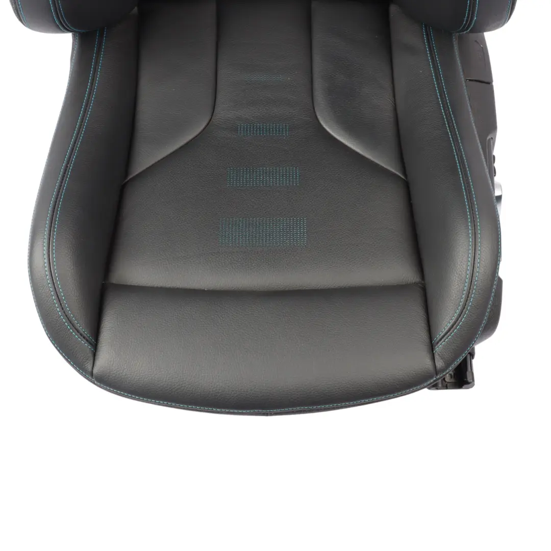 BMW F87 M2 LCI Competition Front Seat Left N/S Heated Memory Leather Black - SKU rhd-8075385 - Part number 8075385