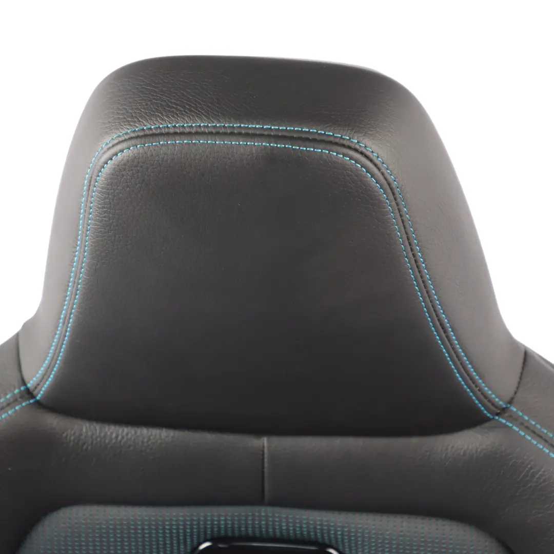 BMW F87 M2 LCI Competition Front Seat Left N/S Heated Memory Leather Black - SKU rhd-8075385 - Part number 8075385