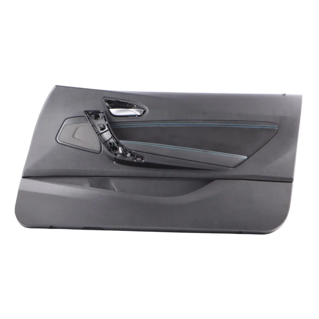 Scheda Porta Anteriore Destra Rivestimento Nero per BMW F87 M2 con numero di parte 8075620 BMW F87 M2 Scheda Porta Anteriore Destra Rivestimento Nero - SKU 8075620 - Numero di parte 8075620