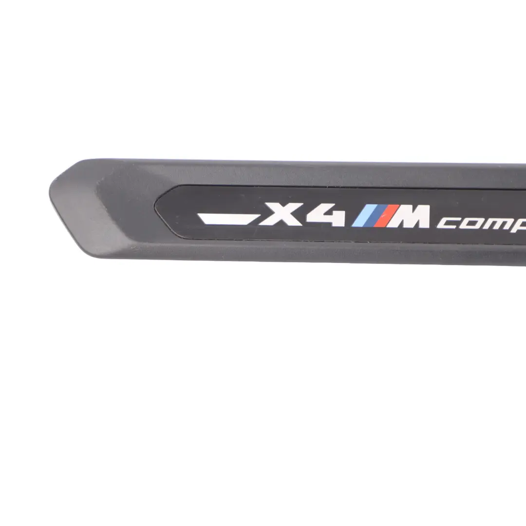 Front Left Right N/O/S Entrance Cover Strip Panel Trim Sill to BMW X4 F98 with Part number 8077613 BMW X4 F98 Front Left Right N/O/S Entrance Cover Strip Panel Trim Sill - SKU 8077613 - Part number 8077613