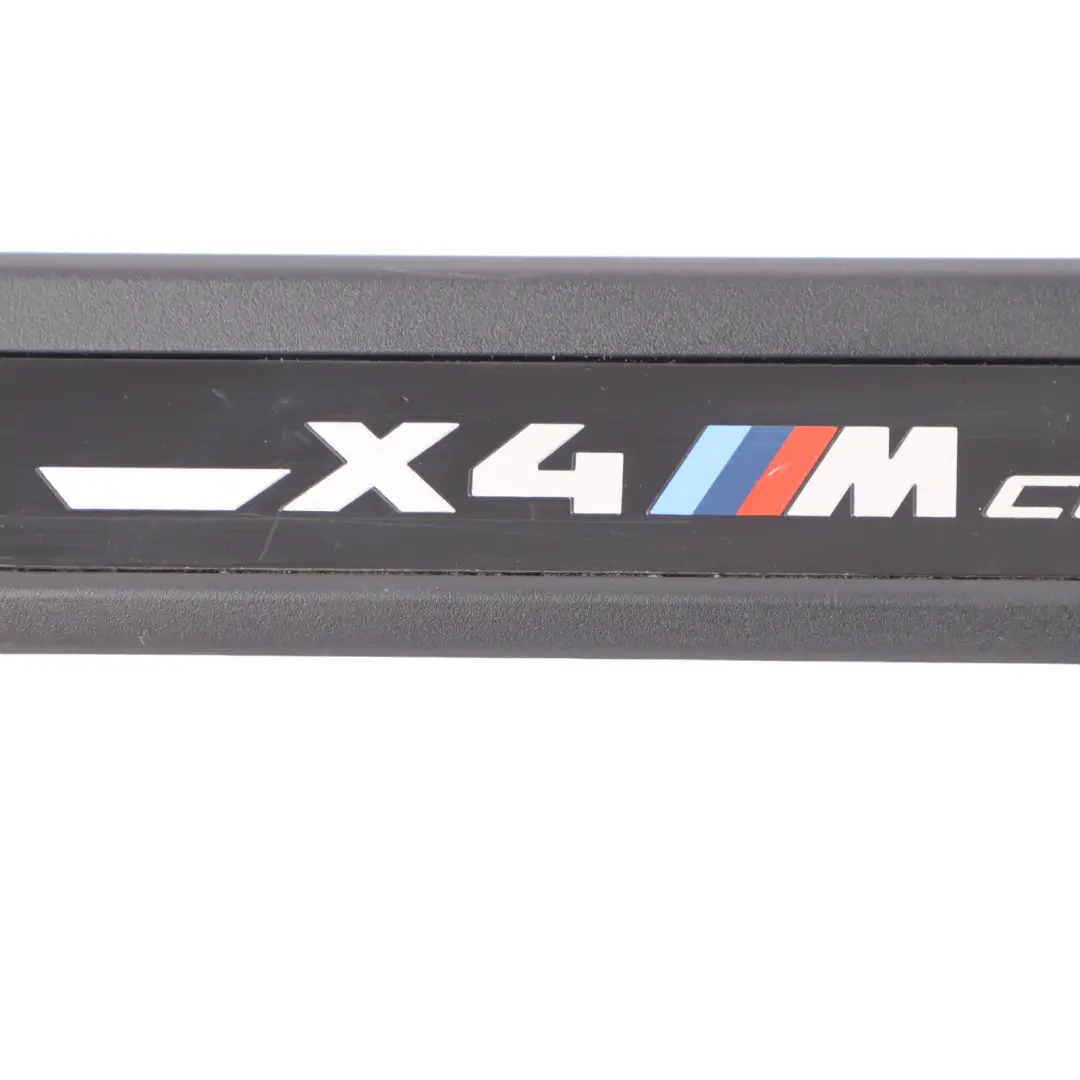 Delantero Izquierdo Derecho Entrada Tapa Panel Embellecedor Umbral para BMW X4 F98 con número de pieza 8077613 BMW X4 F98 Delantero Izquierdo Derecho Entrada Tapa Panel Embellecedor Umbral - SKU 8077613 - Número de pieza 8077613