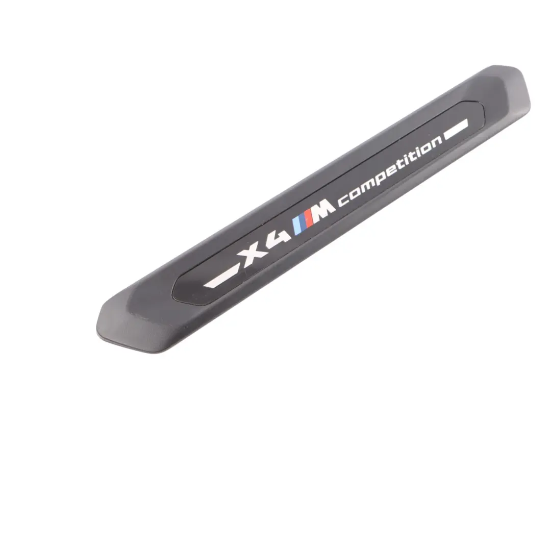 Front Left Right N/O/S Entrance Cover Strip Panel Trim Sill to BMW X4 F98 with Part number 8077613 BMW X4 F98 Front Left Right N/O/S Entrance Cover Strip Panel Trim Sill - SKU 8077613 - Part number 8077613