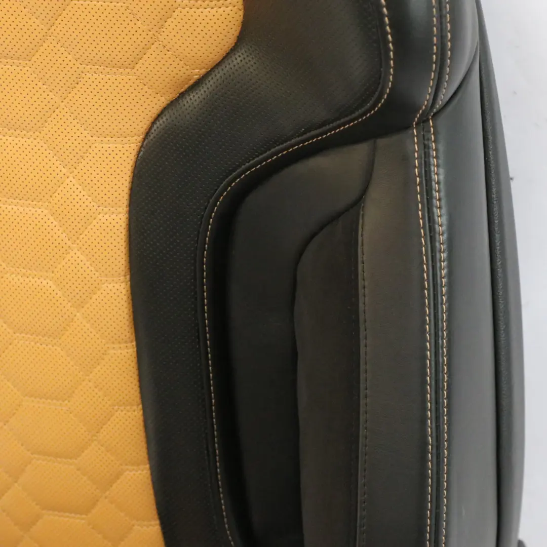 BMW X4 M F98 Avant gauche M Sport Siège Cuir Alcantara Noir Beige Chauffant - SKU 8096083-1 - Numéro de pièce 8096083
