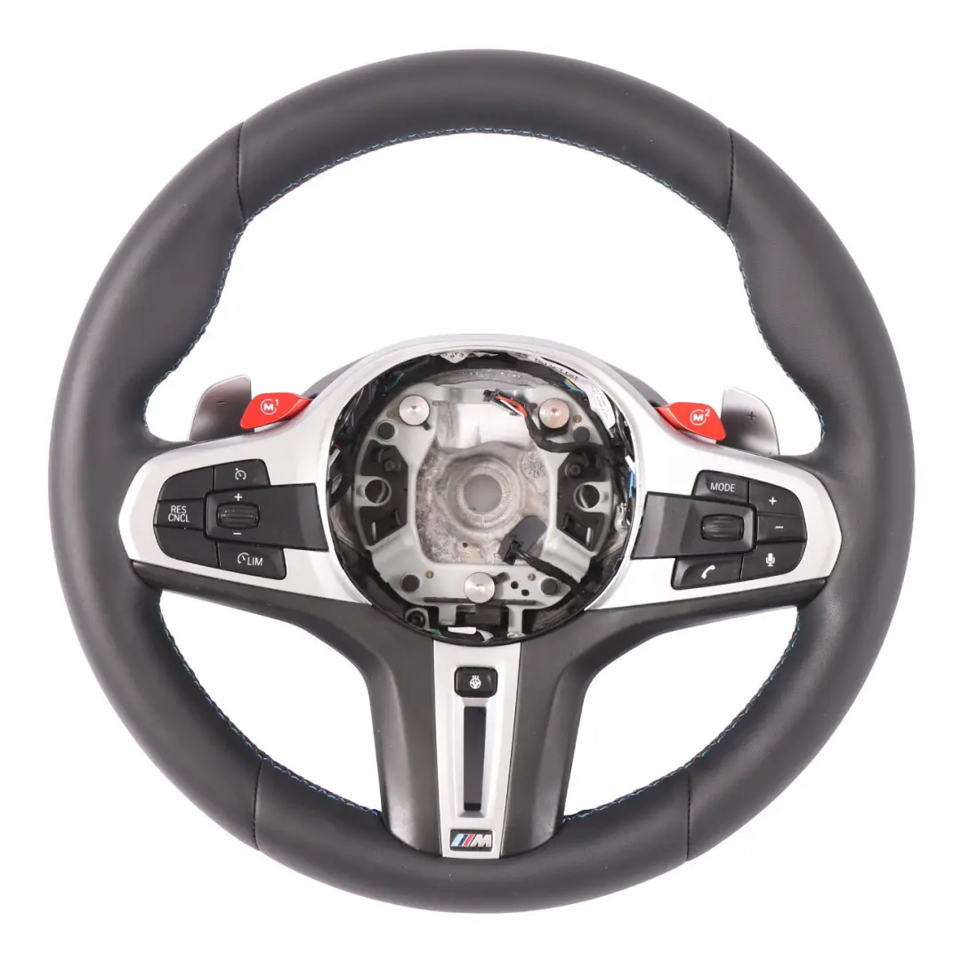 Steering Wheel BMW X3 M F97 X4 M F98 M Sport NEW Black Leather Heated to with Part number 8097998 Steering Wheel BMW X3 M F97 X4 M F98 M Sport NEW Black Leather Heated - SKU 8097998-1 - Part number 8097998