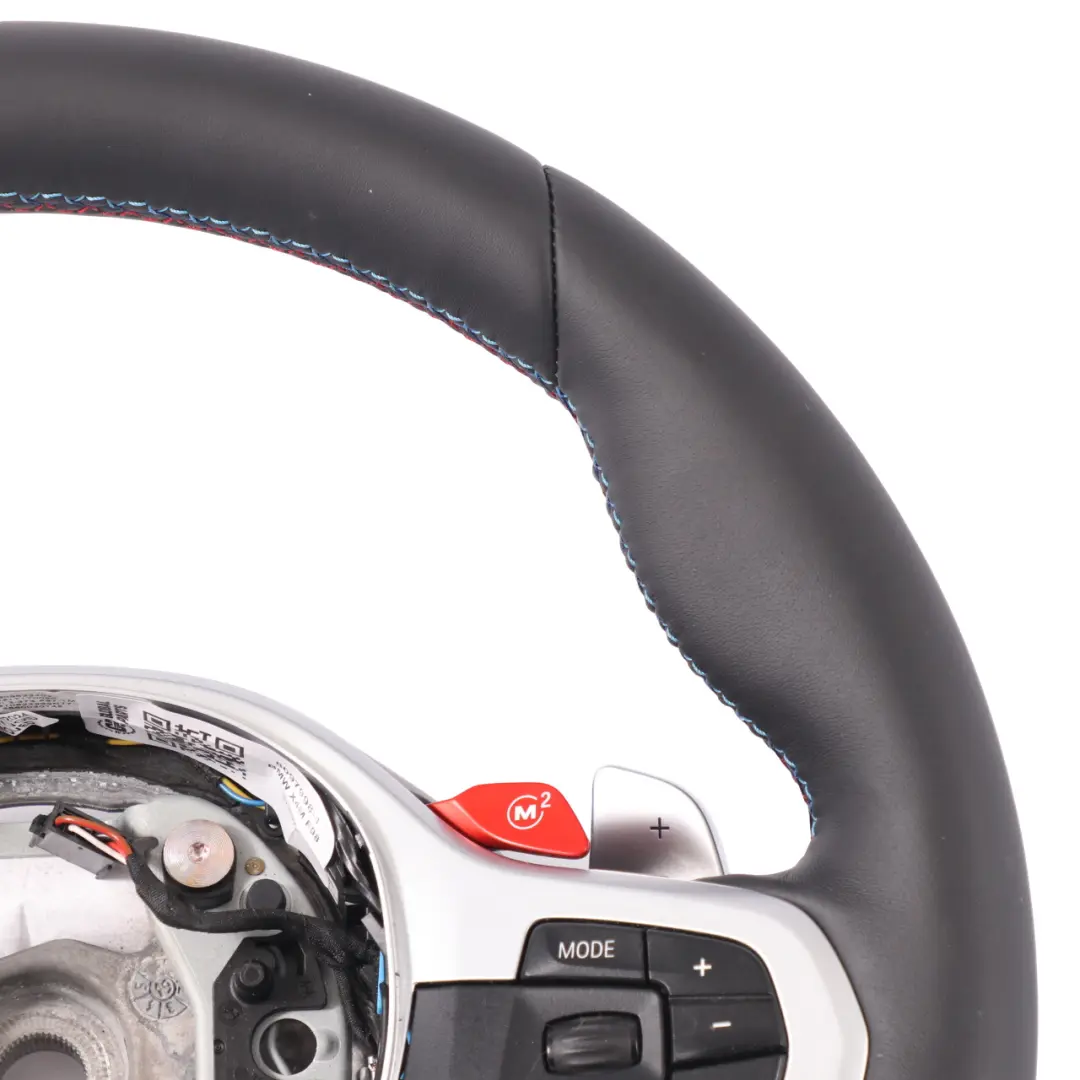 Steering Wheel BMW X3 M F97 X4 M F98 M Sport NEW Black Leather Heated  - SKU 8097998-1 - Part number 8097998