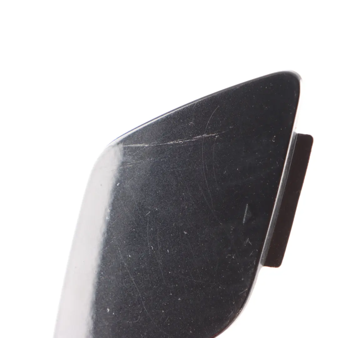 BMW G30 Hook Cover Flap Towing Eye Trim Front Bumper Black Sapphire 475 - SKU 8098674-BS - Part number 8098674
