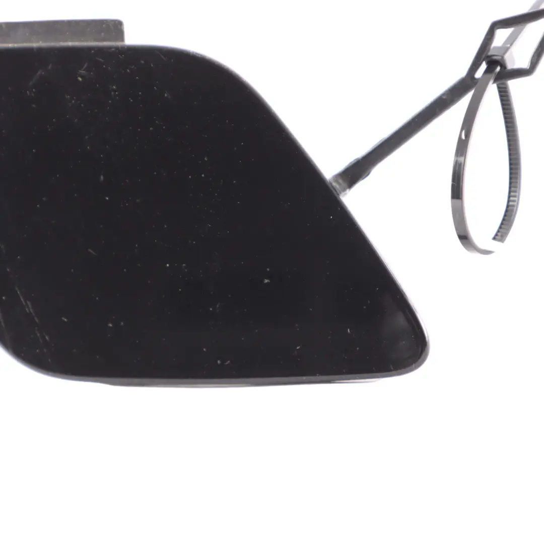 BMW G30 Hook Cover Flap Towing Eye Trim Front Bumper Black Sapphire 475 - SKU 8098674-BS - Part number 8098674