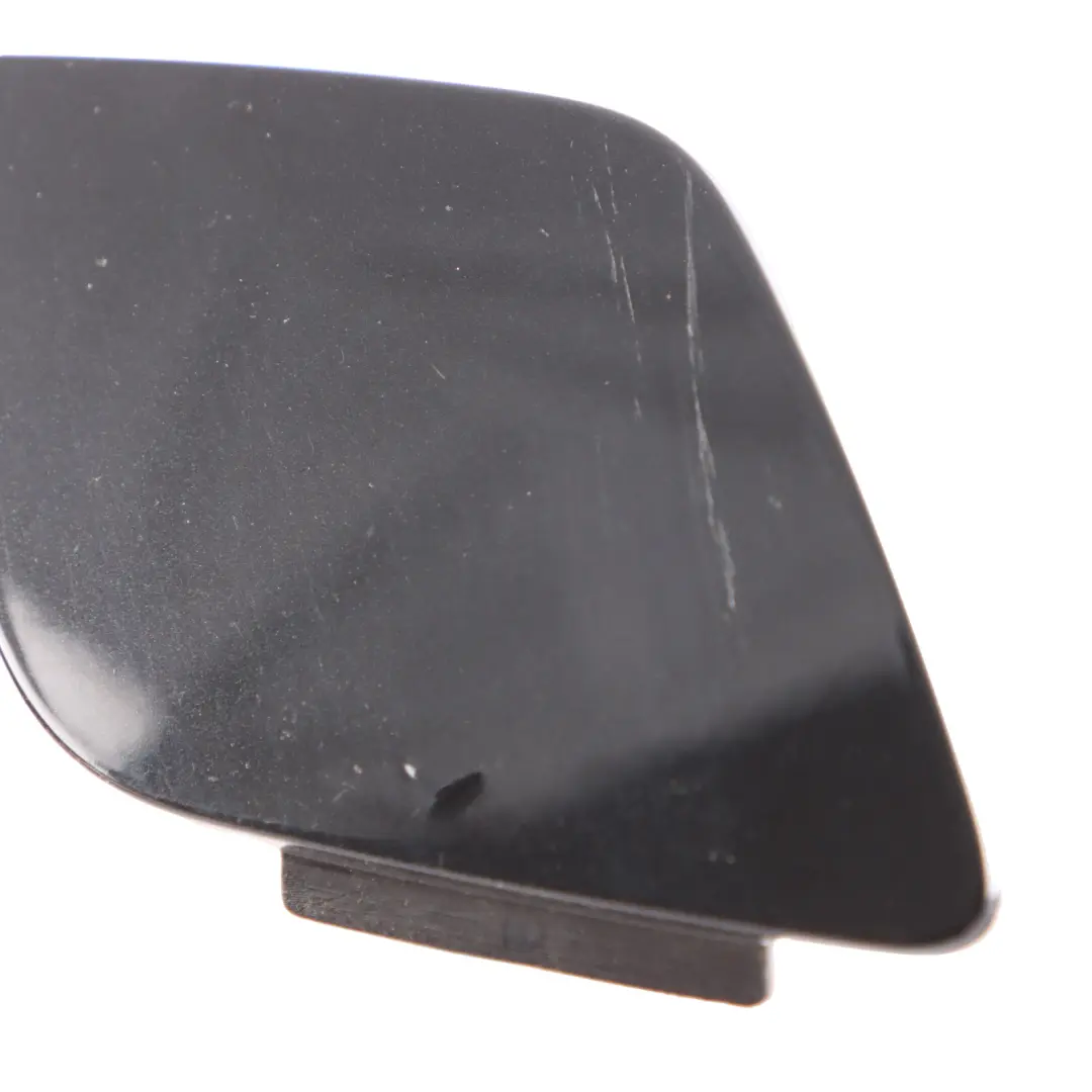 Hook Cover Flap Towing Eye Trim Front Bumper Black Sapphire 475 to BMW G30 with Part number 8098674 BMW G30 Hook Cover Flap Towing Eye Trim Front Bumper Black Sapphire 475 - SKU 8098674-BS - Part number 8098674