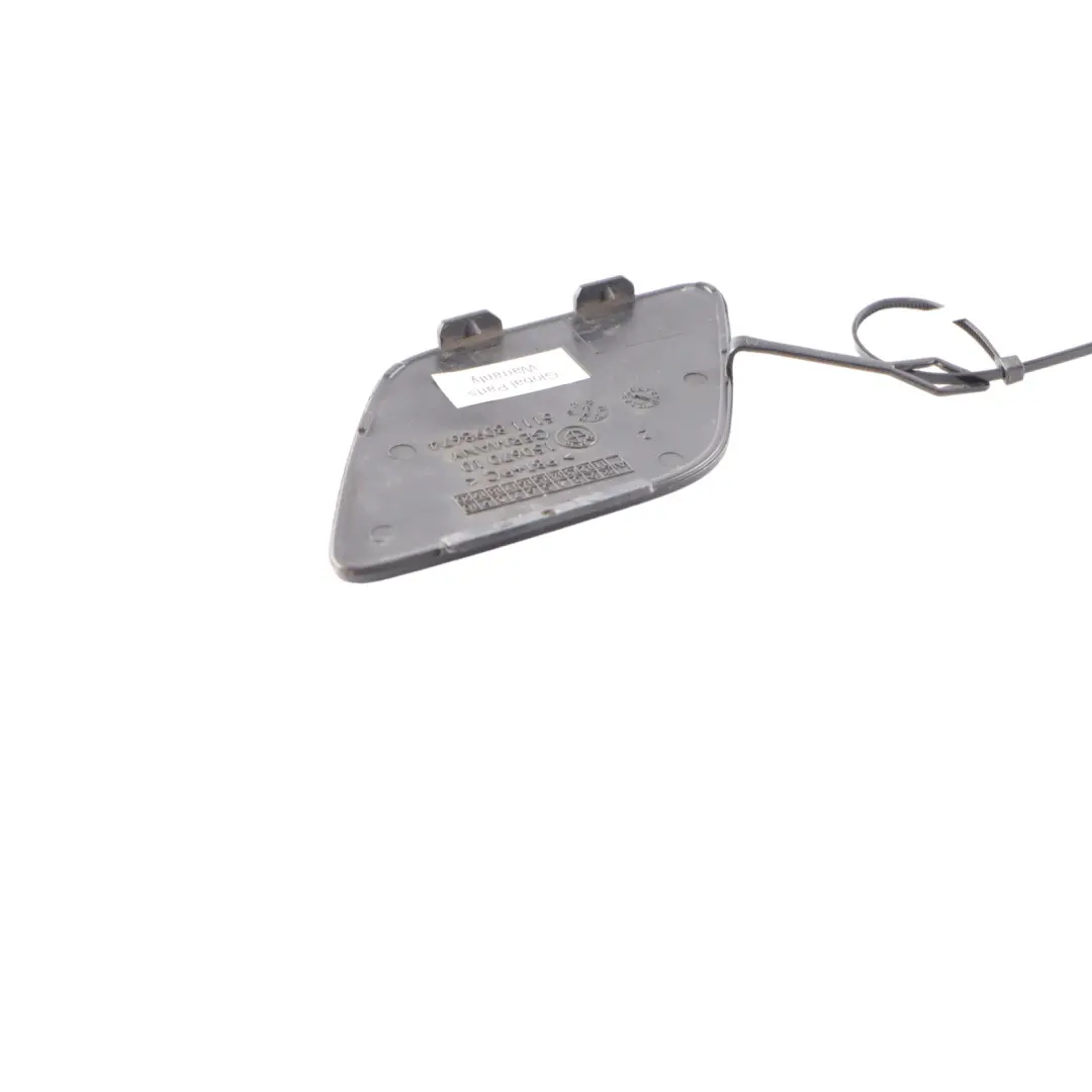 Hook Cover Flap Towing Eye Trim Front Bumper Black Sapphire 475 to BMW G30 with Part number 8098674 BMW G30 Hook Cover Flap Towing Eye Trim Front Bumper Black Sapphire 475 - SKU 8098674-BS - Part number 8098674