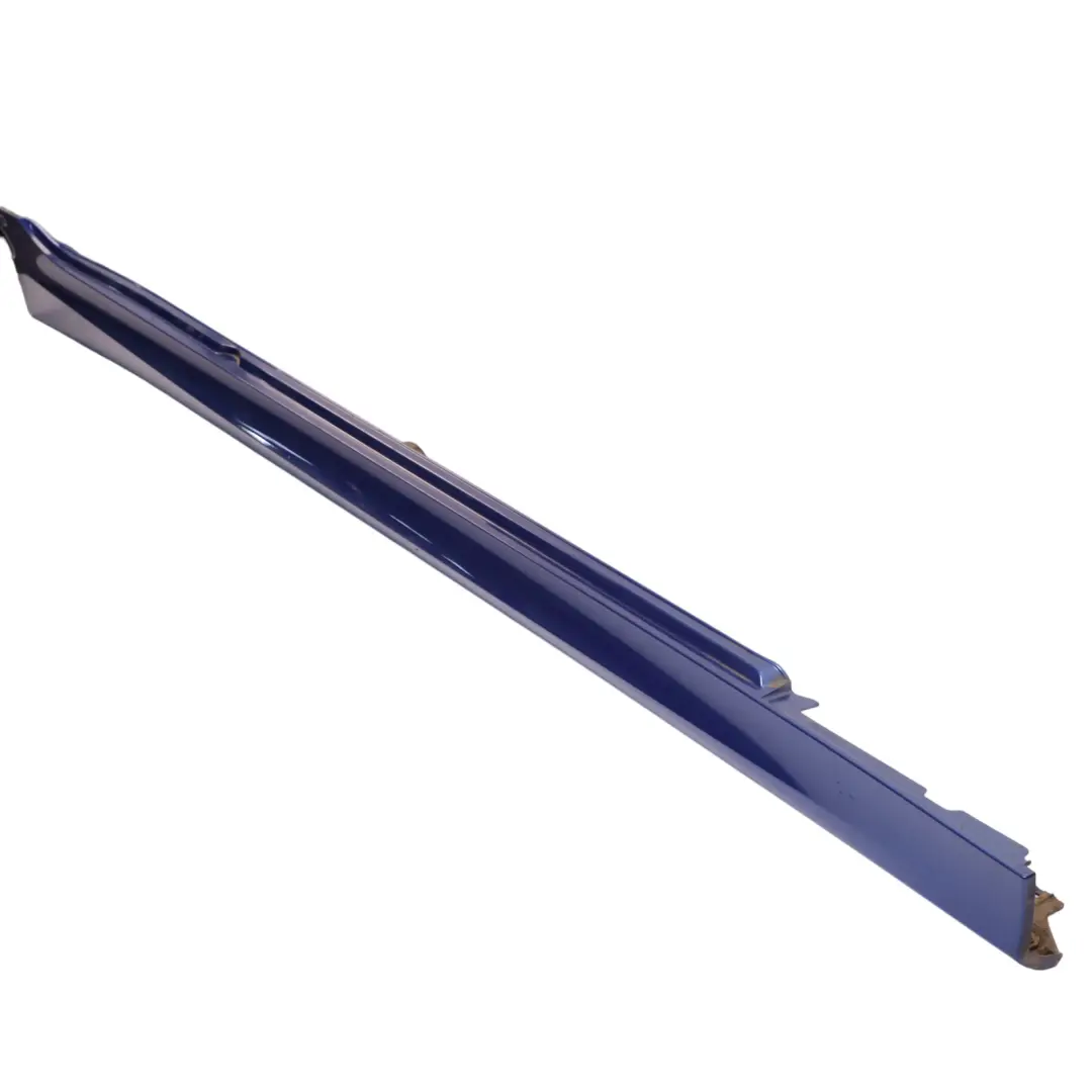 Side Skirt Right O/S M Sport Sill Strip Cover Trim Portimao Blue - C31 to BMW G20 with Part number 8099910 BMW G20 Side Skirt Right O/S M Sport Sill Strip Cover Trim Portimao Blue - C31 - SKU 8099910-POR - Part number 8099910