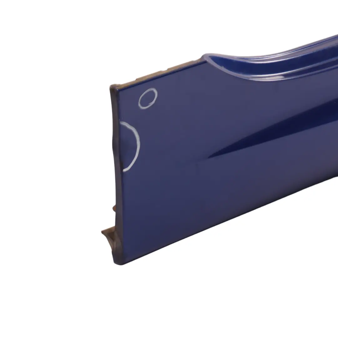 Side Skirt Right O/S M Sport Sill Strip Cover Trim Portimao Blue - C31 to BMW G20 with Part number 8099910 BMW G20 Side Skirt Right O/S M Sport Sill Strip Cover Trim Portimao Blue - C31 - SKU 8099910-POR - Part number 8099910