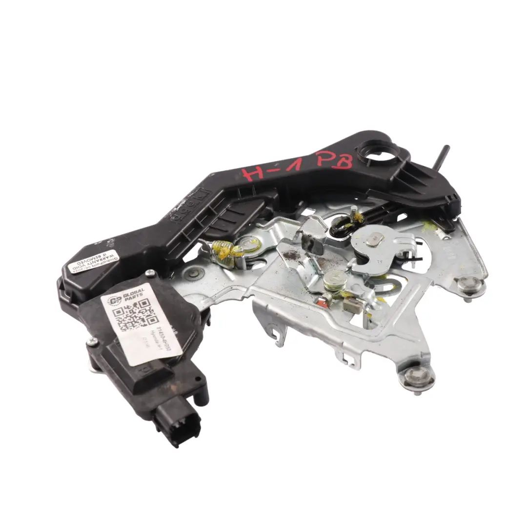 Sliding Door Locking Mechanism Right O/S to Hyundai H-1 with Part number 81450-4H050 Hyundai H-1 Sliding Door Locking Mechanism Right O/S - SKU 81450-4H050 - Part number 81450-4H050