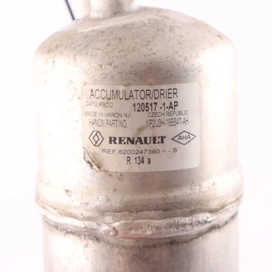 Conditioning Dryer Tank Air Con A/C to Renault Kangoo Diesel Air with Part number 8200247360 Renault Kangoo Diesel Air Conditioning Dryer Tank Air Con A/C - SKU 8200247360 - Part number 8200247360