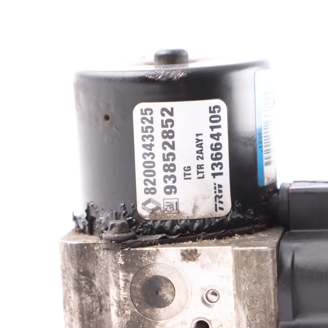 ABS Unit Hydro Brake Pump Control Module to Renault Trafic 2 with Part number 8200343525 Renault Trafic 2 ABS Unit Hydro Brake Pump Control Module - SKU 8200343525 - Part number 8200343525