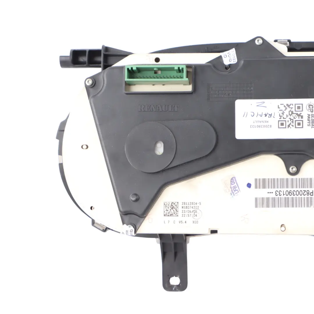 Instrument Cluster Speedo to Renault Trafic II Vauxhall Vivaro A Diesel with Part number 8200390133 Renault Trafic II Vauxhall Vivaro A Diesel Instrument Cluster Speedo - SKU rhd-8200390133 - Part number 8200390133