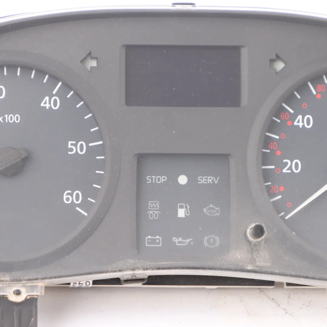 Instrument Cluster Speedo to Renault Trafic II Vauxhall Vivaro A Diesel with Part number 8200390133 Renault Trafic II Vauxhall Vivaro A Diesel Instrument Cluster Speedo - SKU rhd-8200390133 - Part number 8200390133