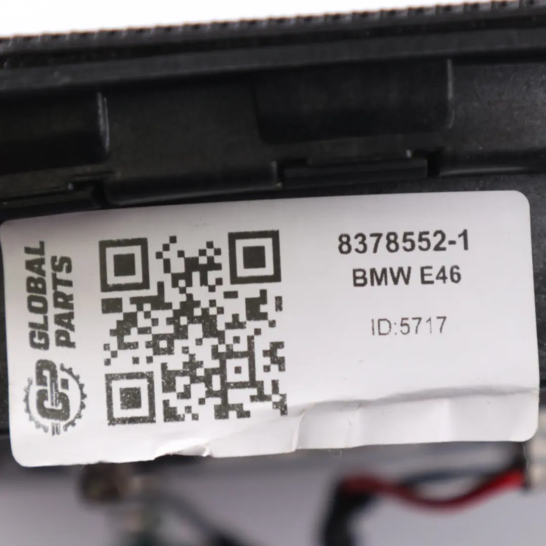 BMW E46 Convertible Rear Centre Harman Kardon Subwoofer Speaker Hi-Fi - SKU 8378552-1 - Part number 8378552