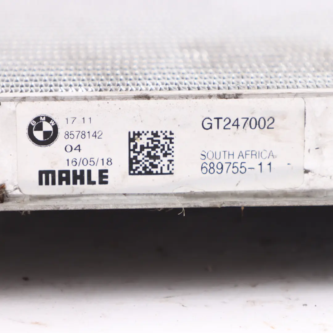 Cooling Coolant Unit Radiator Water Cooler to BMW X3 G01 G4 G02 Engine with Part number 8472272 BMW X3 G01 G4 G02 Engine Cooling Coolant Unit Radiator Water Cooler - SKU 8472272 - Part number 8472272