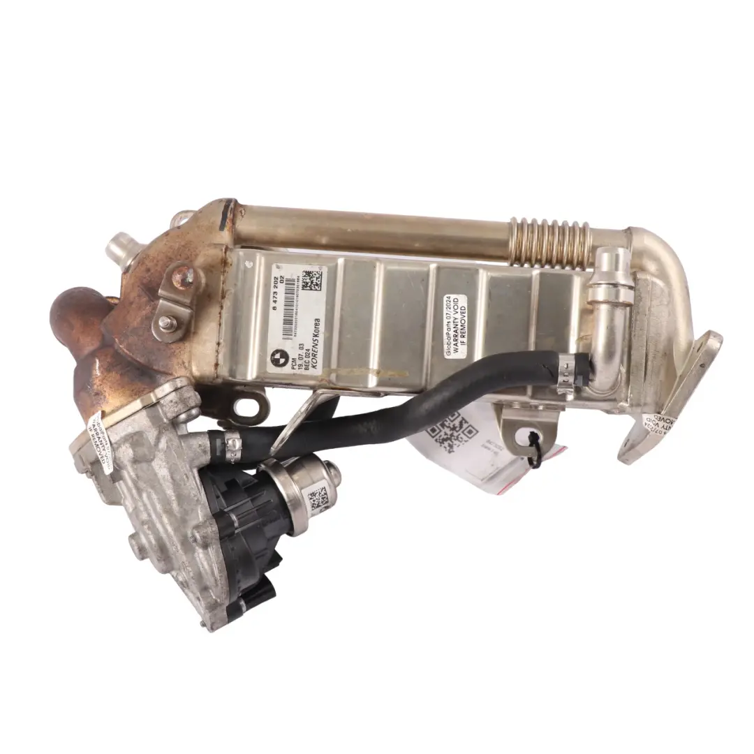BMW F40 F44 F45 F46 Mini F56 F60 B47 Raffreddatore scarico Valvola EGR - SKU 8473202 - Numero di parte 8473202