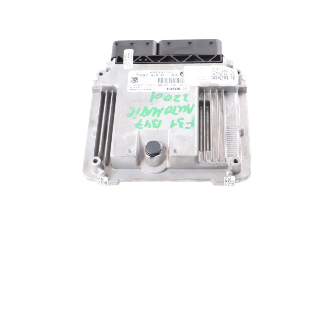 BMW F20 F21 LCI 116d Diesel B37 B37D15A 116HP Engine ECU DDE Manual - SKU 8475350-1 - Part number 8475350