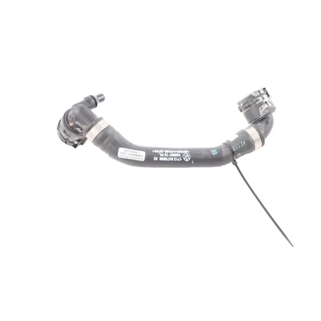 Water Hose Radiator Coolant Cooling Tube Pipe Line to BMW i4 G26 with Part number 8475686 BMW i4 G26 Water Hose Radiator Coolant Cooling Tube Pipe Line - SKU 8475686 - Part number 8475686