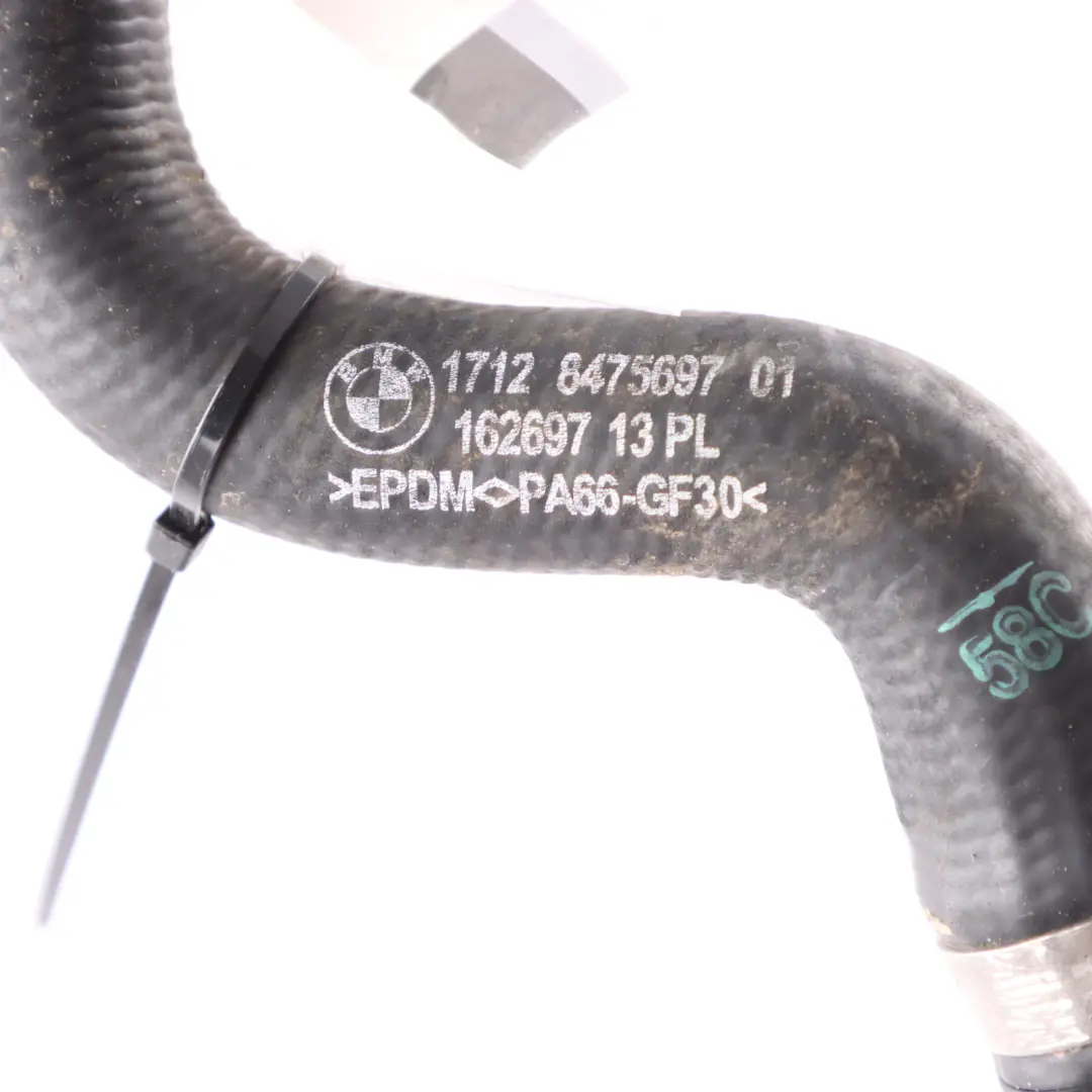 Water Coolant Pipe Cooling Hose Line to BMW I4 G26 Gran Coupe Engine with Part number 8475697 BMW I4 G26 Gran Coupe Engine Water Coolant Pipe Cooling Hose Line - SKU 8475697 - Part number 8475697