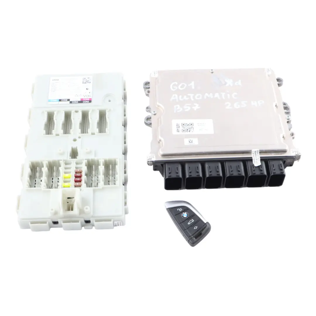 3.0dX B57 265HP Engine ECU Kit Unit DDE BCM Key Automatic to BMW G01 with Part number 8476035 BMW G01 3.0dX B57 265HP Engine ECU Kit Unit DDE BCM Key Automatic - SKU 8476035-2 - Part number 8476035