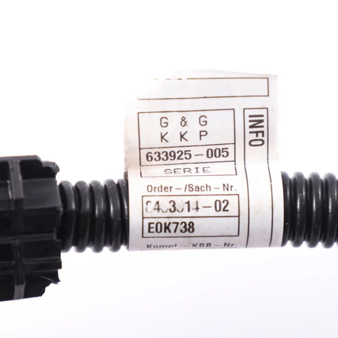 BMW G20 Anlasser Verkabelung Batterie Lichtmaschine Kabelbaum Kabelbaum - SKU 8483814 - Teilenummer 8483814