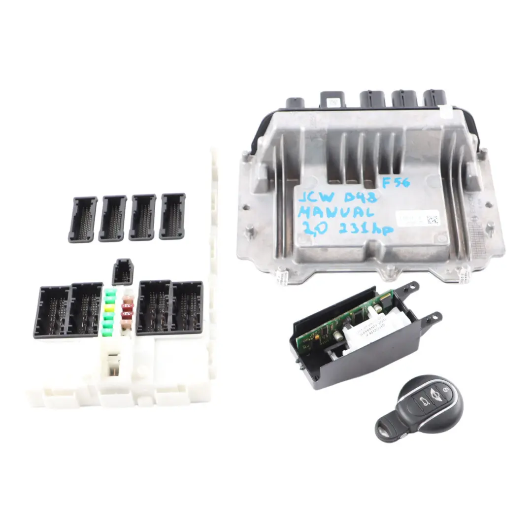 231HP Engine Control Unit ECU Kit DME Key Lock Manual to Mini JCW F56 B48 with Part number 8486847 Mini JCW F56 B48 231HP Engine Control Unit ECU Kit DME Key Lock Manual - SKU 8486847 - Part number 8486847