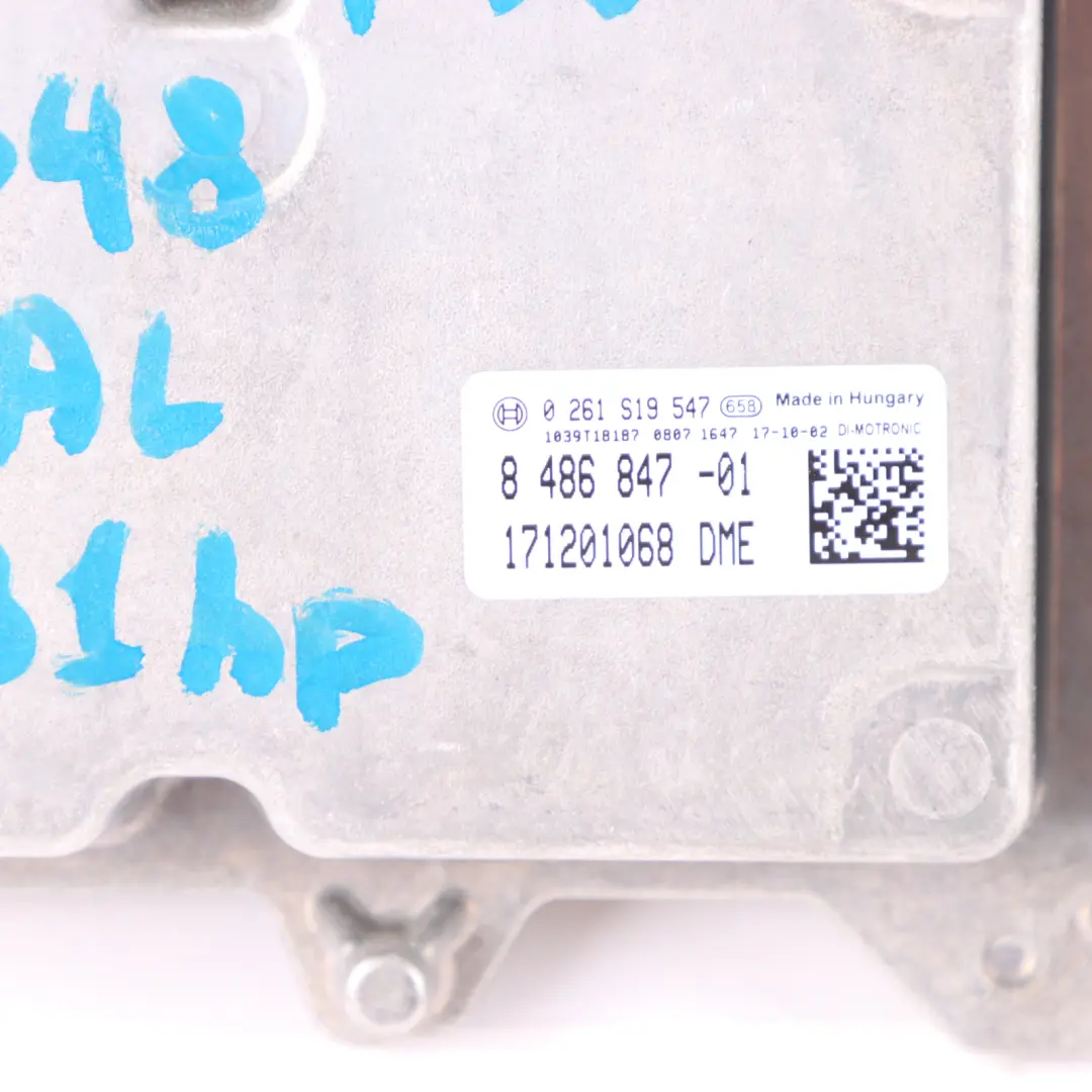 231HP Engine Control Unit ECU Kit DME Key Lock Manual to Mini JCW F56 B48 with Part number 8486847 Mini JCW F56 B48 231HP Engine Control Unit ECU Kit DME Key Lock Manual - SKU 8486847 - Part number 8486847