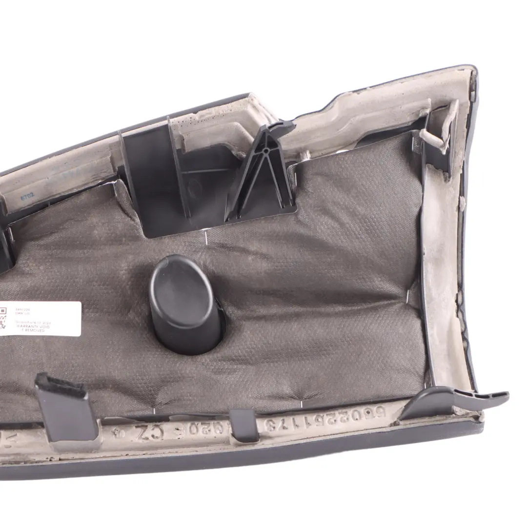 BMW G20 Acabado Asiento Trasero Izquierdo Banqueta Lateral Cuero Vernasca Negro - SKU 8491229 - Número de pieza 8491229