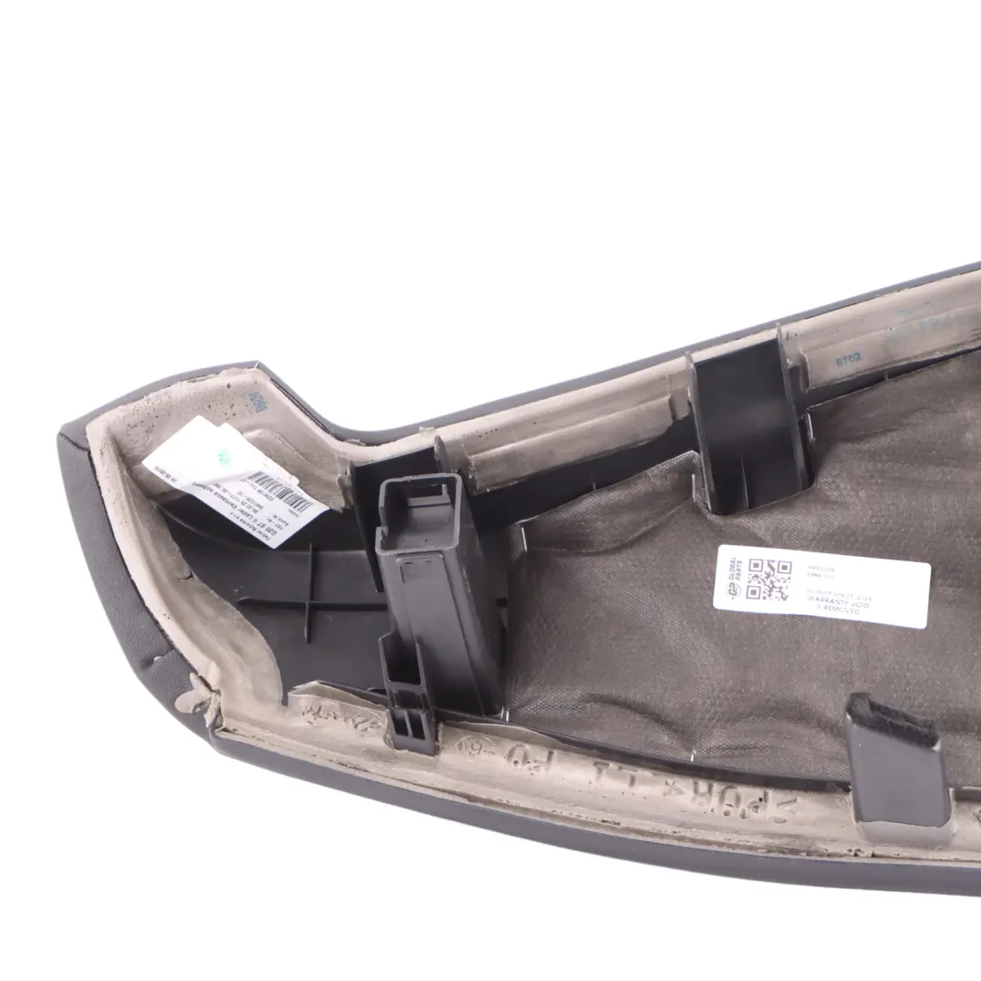BMW G20 Rear Seat Finisher Bench Side Left N/S Lateral Leather Vernasca Black - SKU 8491229 - Part number 8491229
