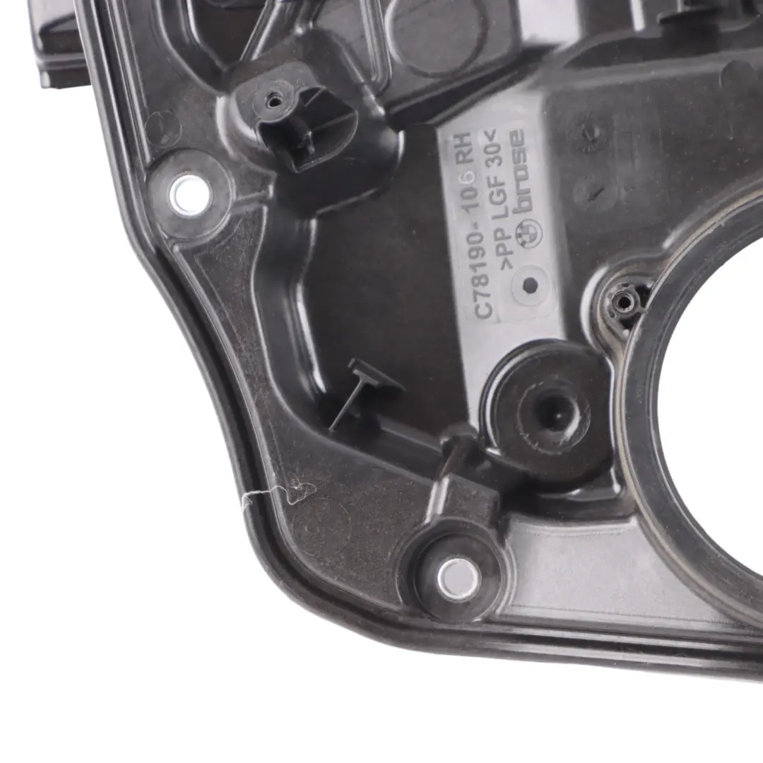  Door Carrier BMW G20 G21 Rear Right O/S Window Lifter Mechanism - SKU 8498856 - Part number 8498856