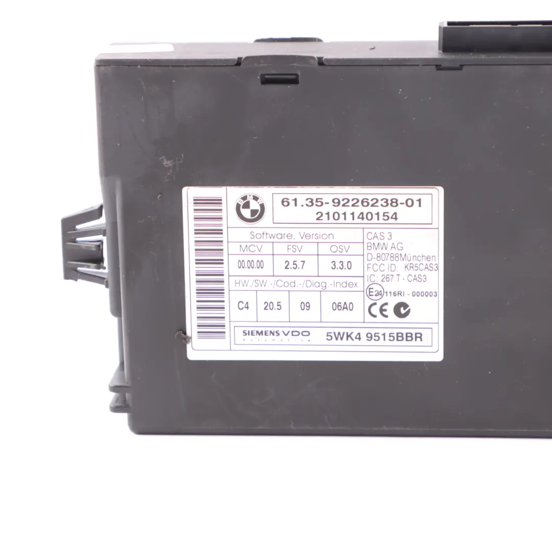 BMW E90 E91 LCI 320d N47N 163HP Engine Unit ECU Kit DDE CAS3 Key Manual - SKU 8506566-7 - Part number 8506566