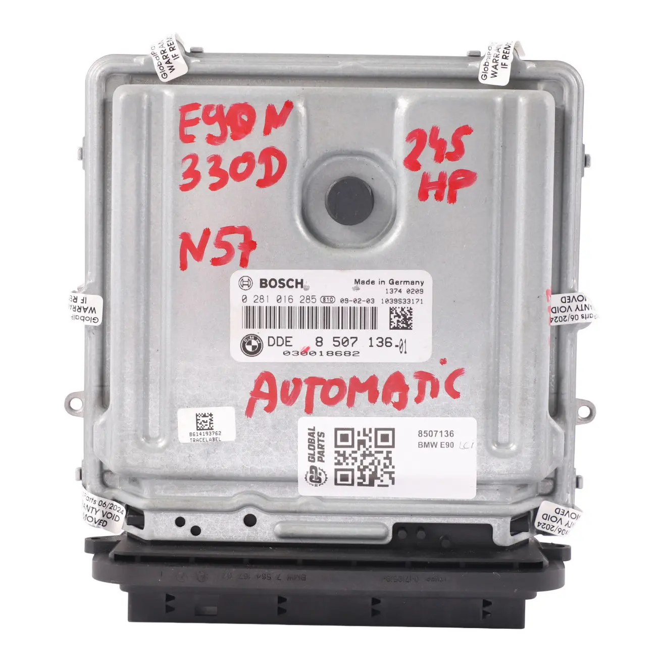 BMW E90 LCI 330d N57 245HP ECU Engine Control Unit DME Automatic Gearbox