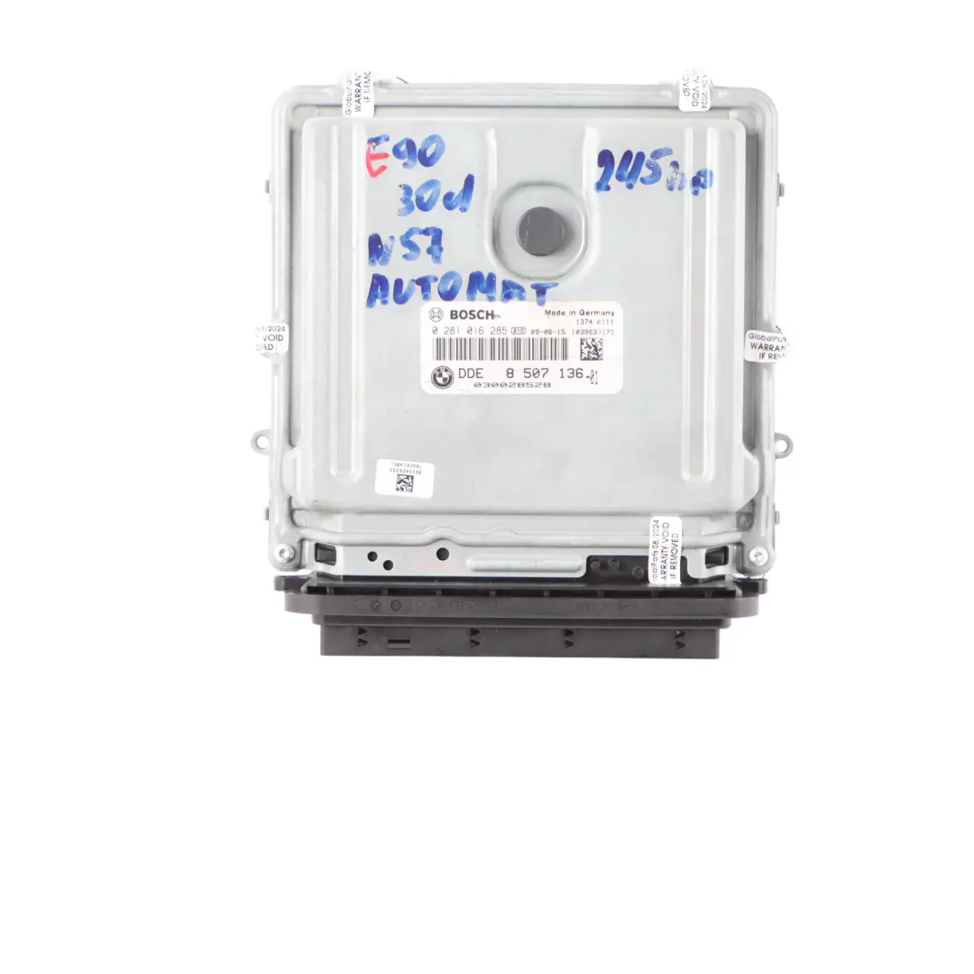 BMW E90 E91 LCI 325d 330d Diesel N57 245PS ECU Motor Kit DDE CAS3 - SKU 8507136-3 - Teilenummer 8507136