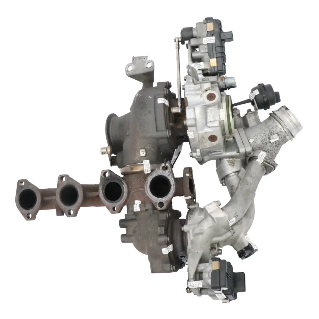 BMW F20 125d F30 F34 LCI 325d F32 425d B47 Turbocompressore Bi-Turbo - SKU 8513567 - Numero di parte 8513567