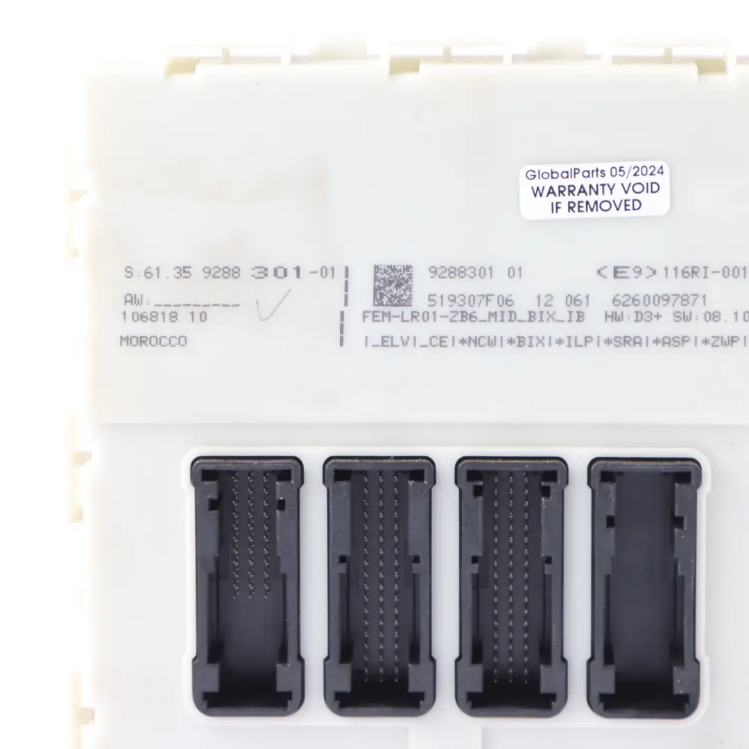 BMW F30 F31 320d ed Diesel N47N 163HP ECU Kit DDE 8584276 + Key + FEM Automatic - SKU 8514740-2 - Part number 8514740