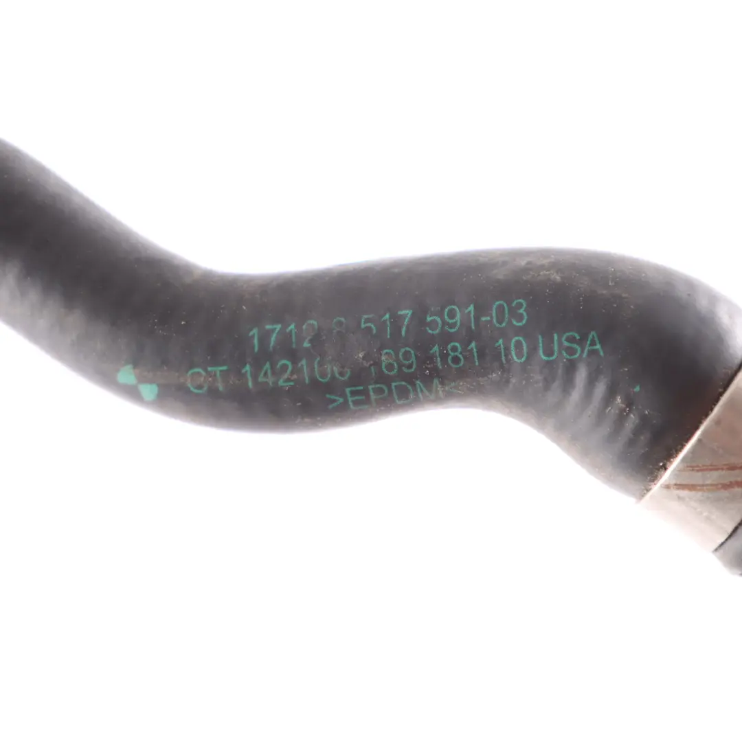 Coolant Expansion Tank Shut Off Valve Hose Pipe Tube to BMW X5 F15 with Part number 8517591 BMW X5 F15 Coolant Expansion Tank Shut Off Valve Hose Pipe Tube - SKU 8517591 - Part number 8517591