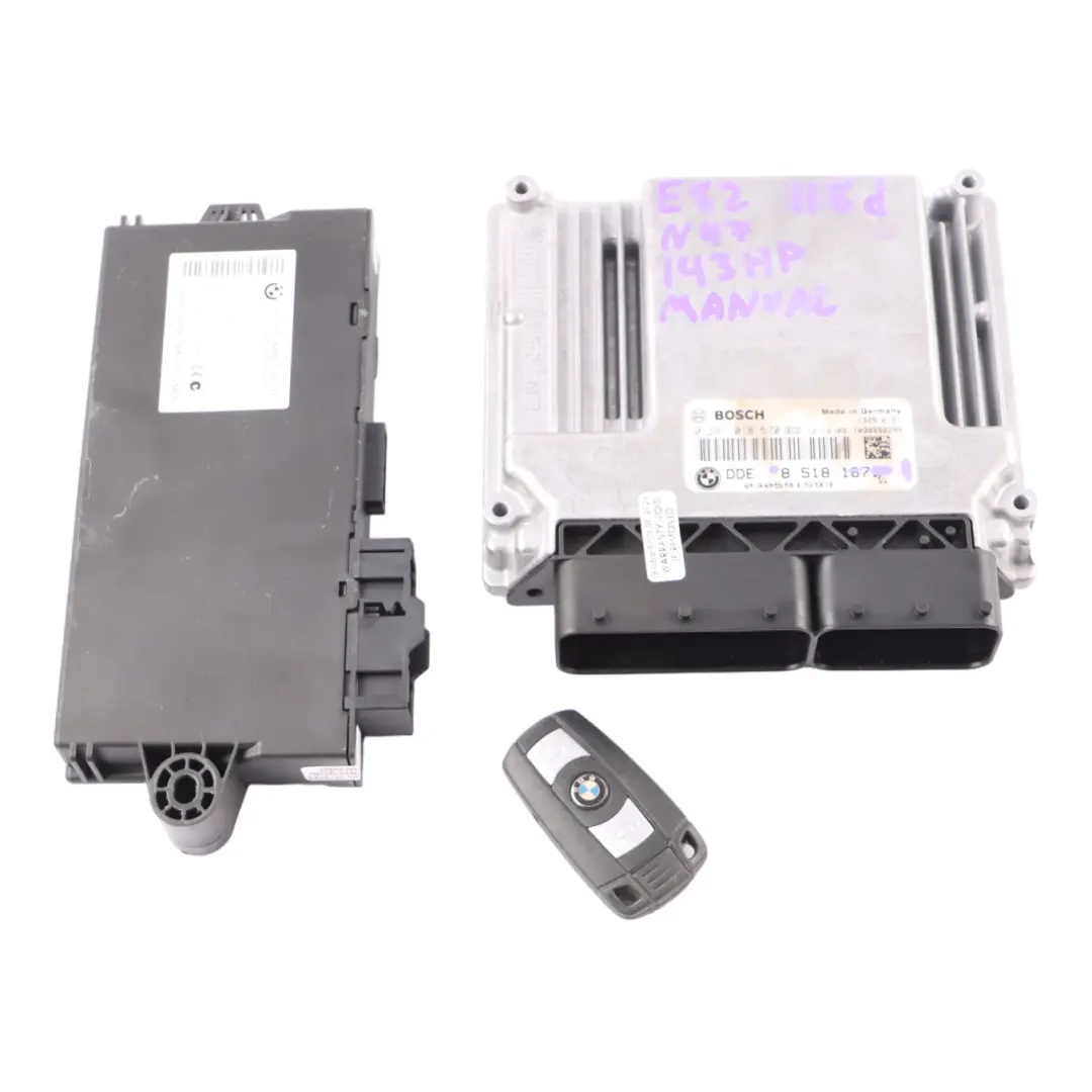 BMW E81 E87 E90 LCI 118d 318d N47 ECU Engine Control Kit DDE Manual - SKU 8518167-1 - Part number 8518167