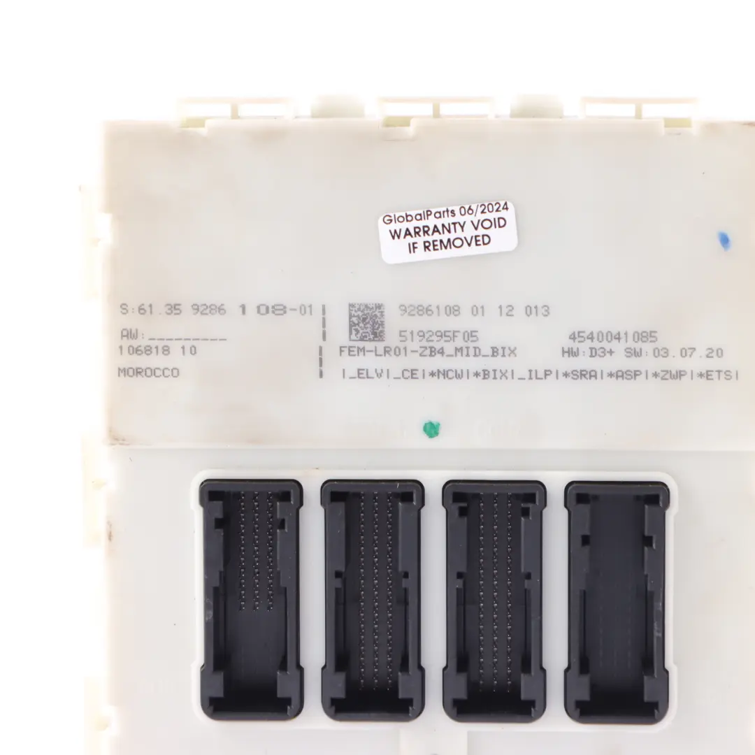 BMW F20 F30 120d 320d ed Diesel N47N 163HP ECU Kit DDE + Key + FEM - SKU 8518568-3 - Part number 8518568
