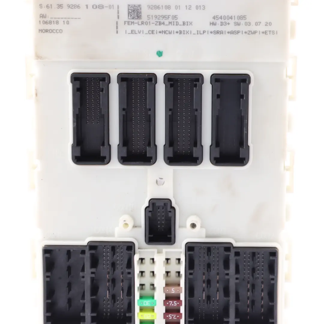 BMW F20 F30 120D 320D Ed Diesel N47N 163HP ECU Kit DDE + Chiave + FEM - SKU 8518568-3 - Numero di parte 8518568